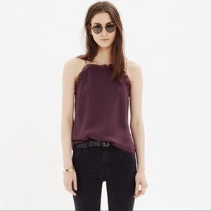 Madewell Silk Ruffled Cami